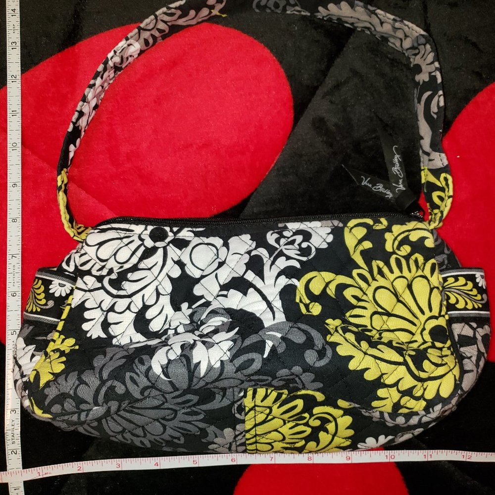 Vera Bradley Sm Black/Yellow Purse